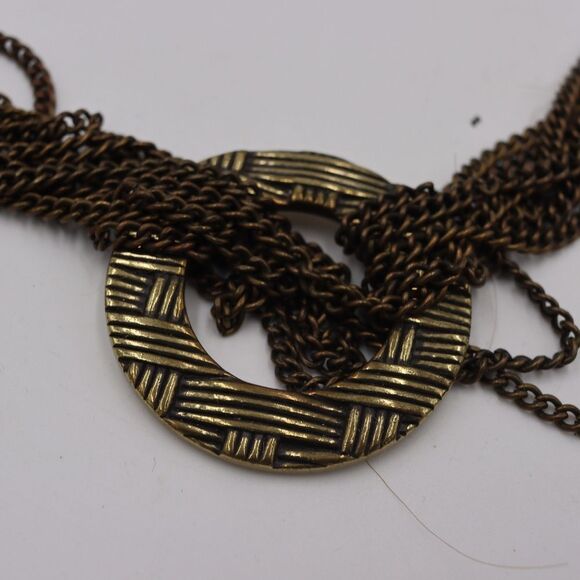 Calvin Klein Gold Tone Chain Belt Y2K 44" - Picture 8 of 8